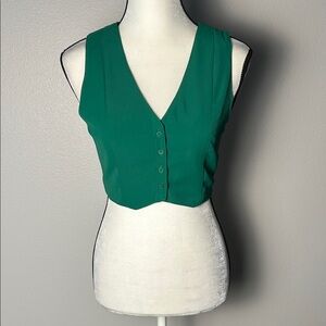 HYFVE Emerald Crop Vest (Size S)